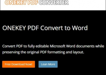 ONEKEY PDF Convert to Word 一鍵轉換 PDF 為 Word 檔，限免最後三天 - 電腦王阿達