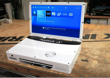 家用主機推改裝服務　國外神人把PS4 Slim、PS4 Pro改裝成自帶螢幕的隨行機 - 電腦王阿達