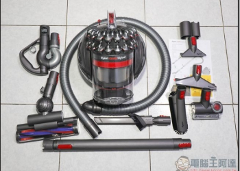 Dyson Cinetic Big Ball 圓筒式吸塵器開箱心得，集微震氣旋技術與不倒翁科技大成的圓筒式吸塵器
