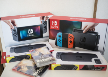 NINTEDO SWITCH 開箱 日本首發日搶先玩！