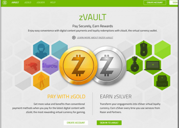 Razer 新電子錢包 zVAULT 啟用，可儲值購買遊戲並換取品牌商品