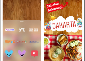 Instagram 在紐約與雅加達推出地標貼紙功能，又是 Snapchat 致敬款