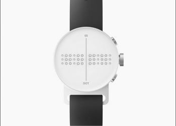 HODINKEE 公司推出世界首款盲人點字智慧錶 Dot Watch - 電腦王阿達