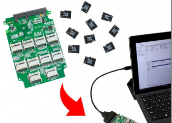小容量記憶卡不要丟　日本推出支援十張microSD的外接硬碟轉換器 - 電腦王阿達