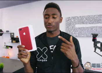 還沒開賣就被開箱！國外知名部落客開箱最新Apple iPhone 7 RED紅色版 - 電腦王阿達