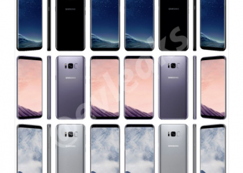 Samsung Galaxy S8 實機把玩影片曝光，並且會有四種顏色