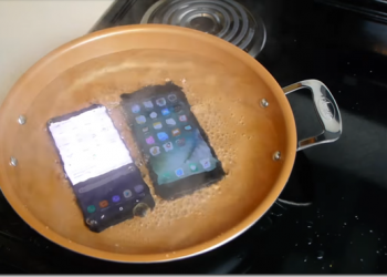 國外YouTuber奇葩想法　把iPhone 7 Plus與Galaxy S8+丟入水中煮沸五分鐘 - 電腦王阿達