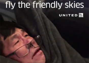 UA3411 事件網路延燒，網友用各種 Kuso 譴責聯航濫用暴力