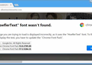 Chrome彈出「找不到字型」視窗要求更新　搞不好是勒索病毒假冒的 - 電腦王阿達