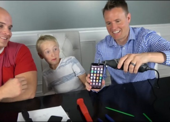 Youtuber 挑戰破壞 Galaxy S8，到底會不會放煙火呢？ - 電腦王阿達