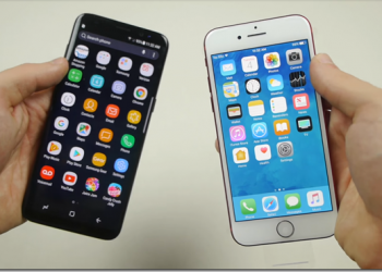 iPhone 7與三星S8掉落測試　其中一隻手機螢幕就這樣永遠熄滅了 - 電腦王阿達