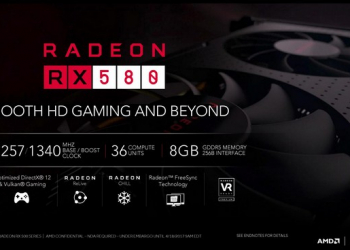 網友成功透過刷 BIOS 的方式將 AMD RX 480 改成 RX 580 ，證實 RX 580 僅為時脈提升版