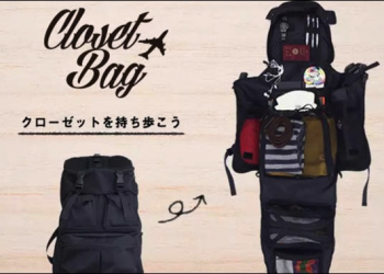 CLOSET BAG 可讓你整個攤開來整理的日本後背包！非常適合輕旅行用 - 電腦王阿達