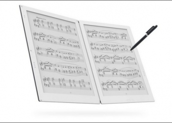 台灣電子紙大廠元太科技攜手 Terrada Music Score 公司，推出採用電子紙技術的電子樂譜 Gvido - 電腦王阿達