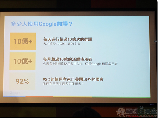 Google 機器學習座談會，神經網絡讓 Google翻譯 更精準 - 電腦王阿達