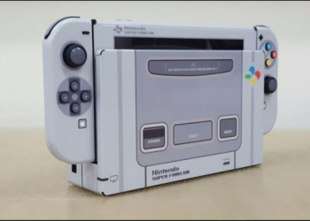 這不是 超任 ，而是韓國玩家透過貼皮打造的 Nintendo Switch - 電腦王阿達