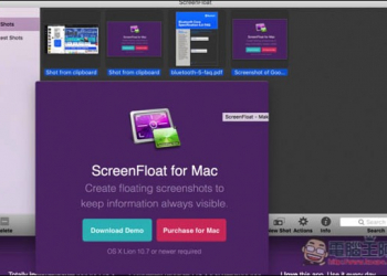 ScreenFloat 極為好用的截圖工具！內建四種截圖模式、結合圖庫中心、快速拖曳截圖功能 - 電腦王阿達