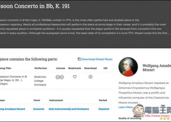 Musopen 免費古典樂音樂、樂譜下載以及線上收聽 ！ 部分提供 CC0 授權可商業用途 - 電腦王阿達