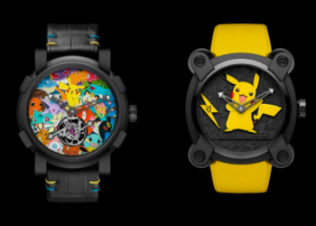一支卡通錶要賣多少錢？瑞士錶廠 Romain Jerome 的 TOURBILLON POKÉMON 要買美金 25.8 萬元 - 電腦王阿達