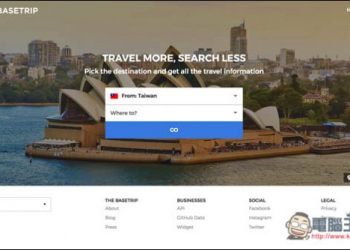 The Basetrip 旅遊前必參考的網站！提供超過230國家、650個城市食衣住行的詳細旅遊資訊 - 電腦王阿達