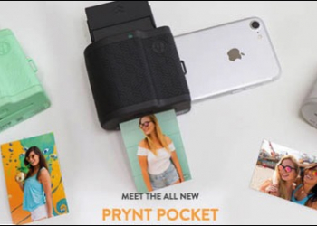 Prynt Pocket 讓你的 iPhone 瞬間變成拍立得！即拍即得，還能列印出動態影像 - 電腦王阿達