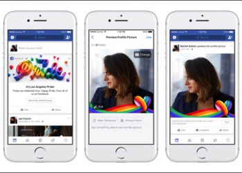 Facebook 推出 Facebook Pride 同性戀自豪日慶祝功能！整個六月都充滿彩虹 - 電腦王阿達