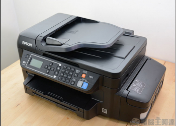Epson L655 高速 WiFi 連續供墨多功能傳真事務機，真正無線又省錢的生產力工具