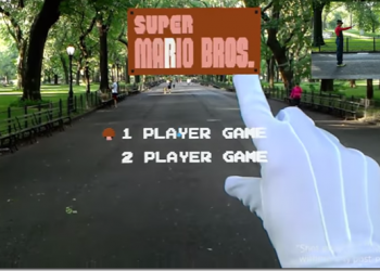 AR版超級瑪利歐 直接在公園遊玩　微軟HoloLens特殊應用吸引目光 - 電腦王阿達