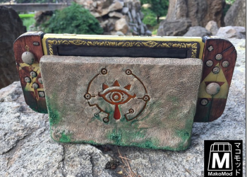 國外神人 改造遊戲機 外觀　薩爾達傳說風格任天堂Switch登場 - 電腦王阿達