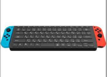 Cyber Gadget 推出相容 Switch 的打字鍵盤，線上遊戲投放電視聊天變得更容易