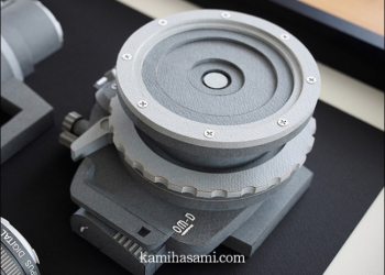 日本神人用紙張做出逼真 OLYMPUS OM-D E-M5 相機與配件，鏡頭甚至做到能拆裝