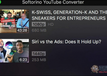 Softorino Youtube Converter 線上影片與 MP3 下載、轉檔、傳輸到 iOS 裝置一鍵完成 - 電腦王阿達