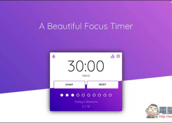 Fohkuhs 介面漂亮、操作簡單的 Mac 工作計時免費工具 - 電腦王阿達