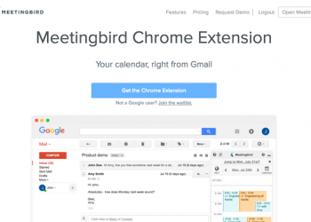 把 Google 行事曆插入 Gmail， Meetingbird 回信約行程利器
