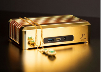 金光閃閃，瑞士廠商在阿聯酋推出售價台幣 3000 萬的 Prime Gold 限量版 18K 黃金電腦