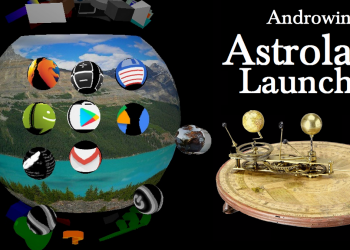 不愛 2D 愛 3D 的 Astrolabe 3D App Launcher ，給你一個地球儀般的手機介面