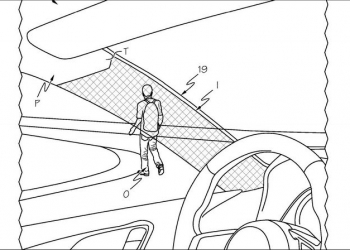 Toyota隱形A柱新專利 透過折射讓車輛A柱消失