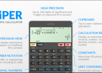 《 HiPER Scientific Calculator 》，讓每個專業人士將手機變成 工程計算機