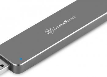 一張舊 M.2 SSD 卡能作為 USB 3.1 隨身碟 繼續使用，銀欣推出 M.2 SSD 轉接盒 SST-MS09C