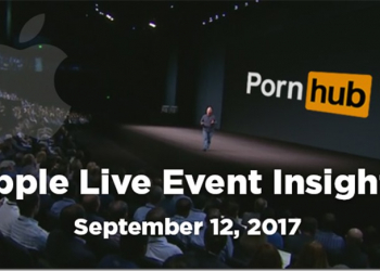 蘋果發表會的同時　讓成人網站 Pornhub 叫苦連天 - 電腦王阿達