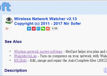 Wireless Network Watcher 掃描區網內的電腦，揪出闖進來的裝置