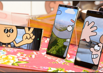 Samsung 邀來國際插畫家 Dan Woodger ，以 Samsung Galaxy Note 8 結合台北知名地標創作逗趣作品