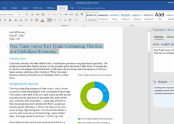 Word 即將有新的翻譯功能 Word Translator ，採用 Microsoft Translator 翻譯引擎