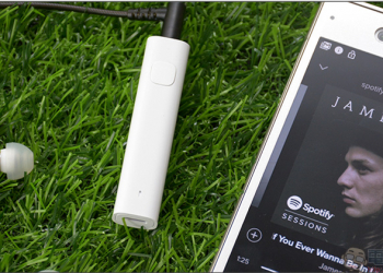 小米藍牙音源接收器簡易開箱，耳機一秒變無線