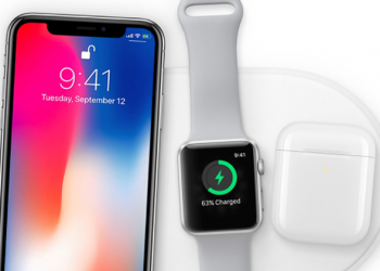 iPhone X 無線充電時請記得卸下背後的信用卡，避免卡片毀損