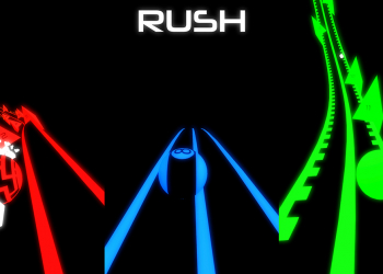 RUSH  滾球跑酷手機遊戲，訓練你的反應力！