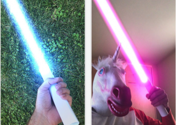 InstaSaber 只需一張紙 就能擁有絕地武士的光劍 - 電腦王阿達