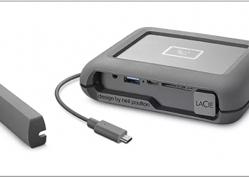 [ CES2018 ] Seagate LaCie DJI Copilot 空拍機專用儲存裝置，不接電腦也能即時傳輸與後製