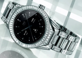TAG Heuer 展出 全鑲鑽 Android 智慧手錶 ，要價 197,000 美元