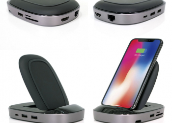 HyperDrive 結合 Qi 無線充電功能的 USB-C Hub 轉接器 - 電腦王阿達